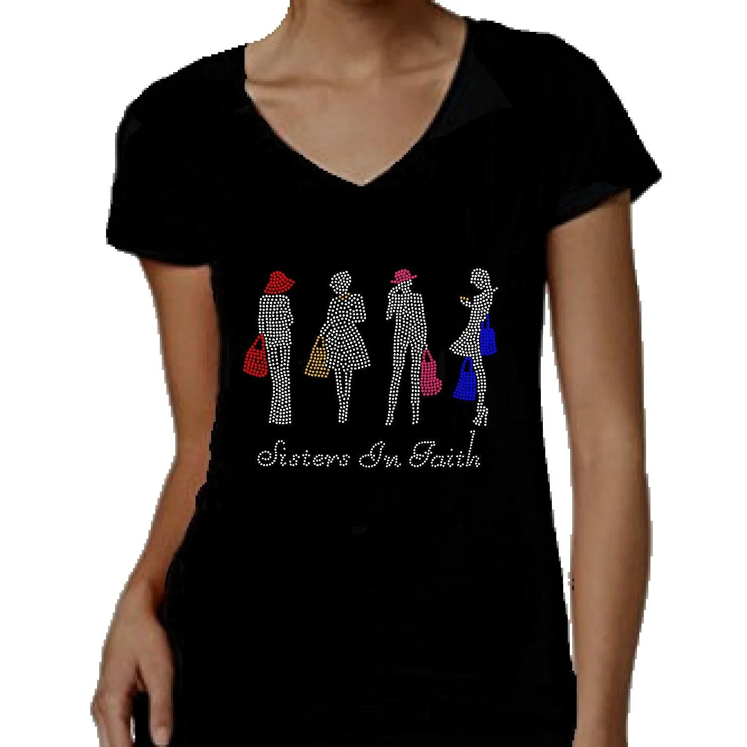 Sisters In Faith Rhinestone T-Shirt