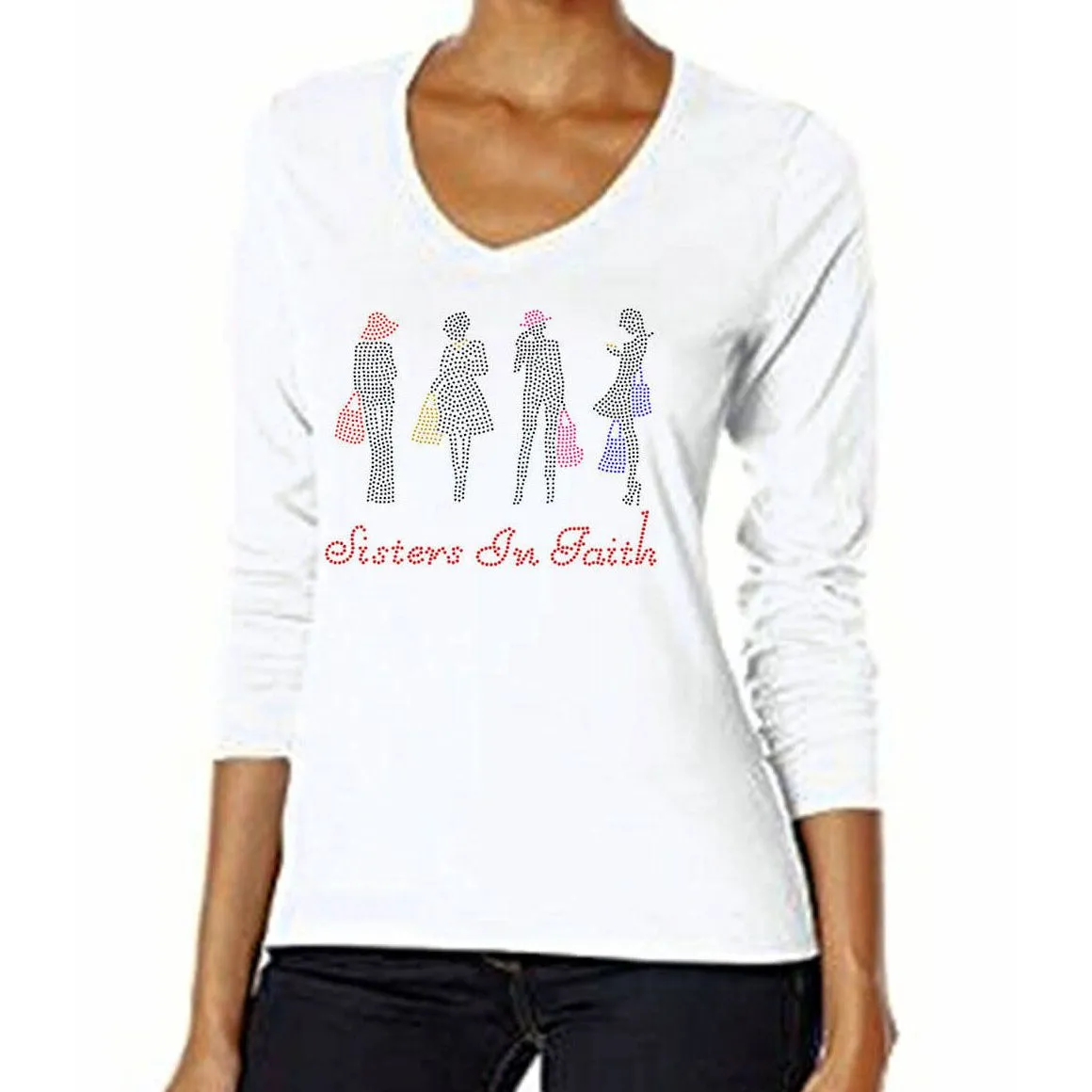 Sisters In Faith Rhinestone T-Shirt