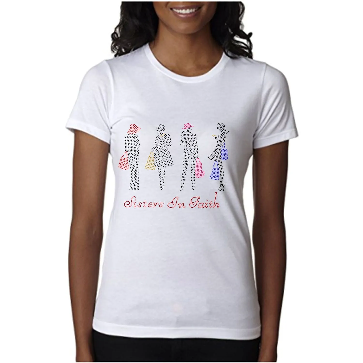 Sisters In Faith Rhinestone T-Shirt