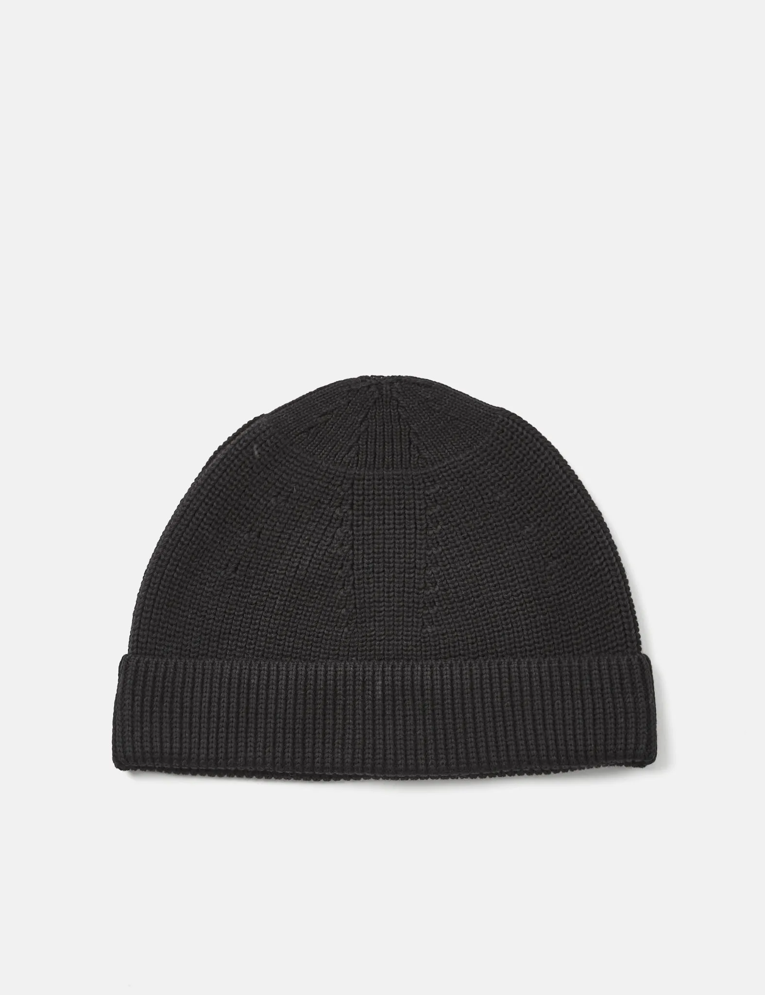 Snow Peak Knit Beanie Hat - Black