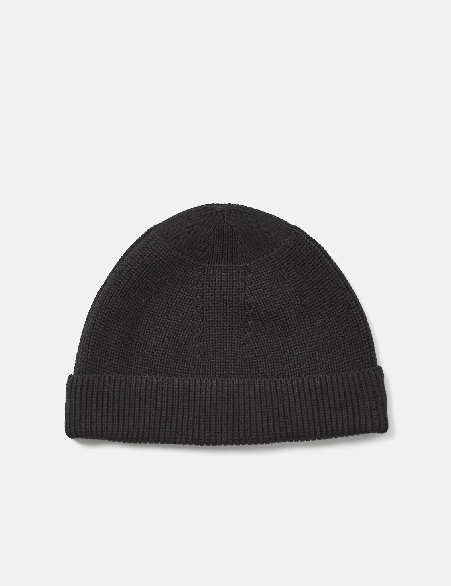 Snow Peak Knit Beanie Hat - Black