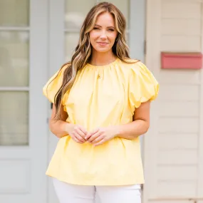 Soft As A Dandelion Top, Yellow