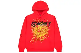 Sp5der P*NK V2 Hoodie Red