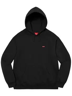 Supreme Enamel Small Box Hooded Sweatshirt Black