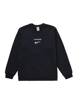 Supreme Nike Jewel Crewneck Black [FW20] L