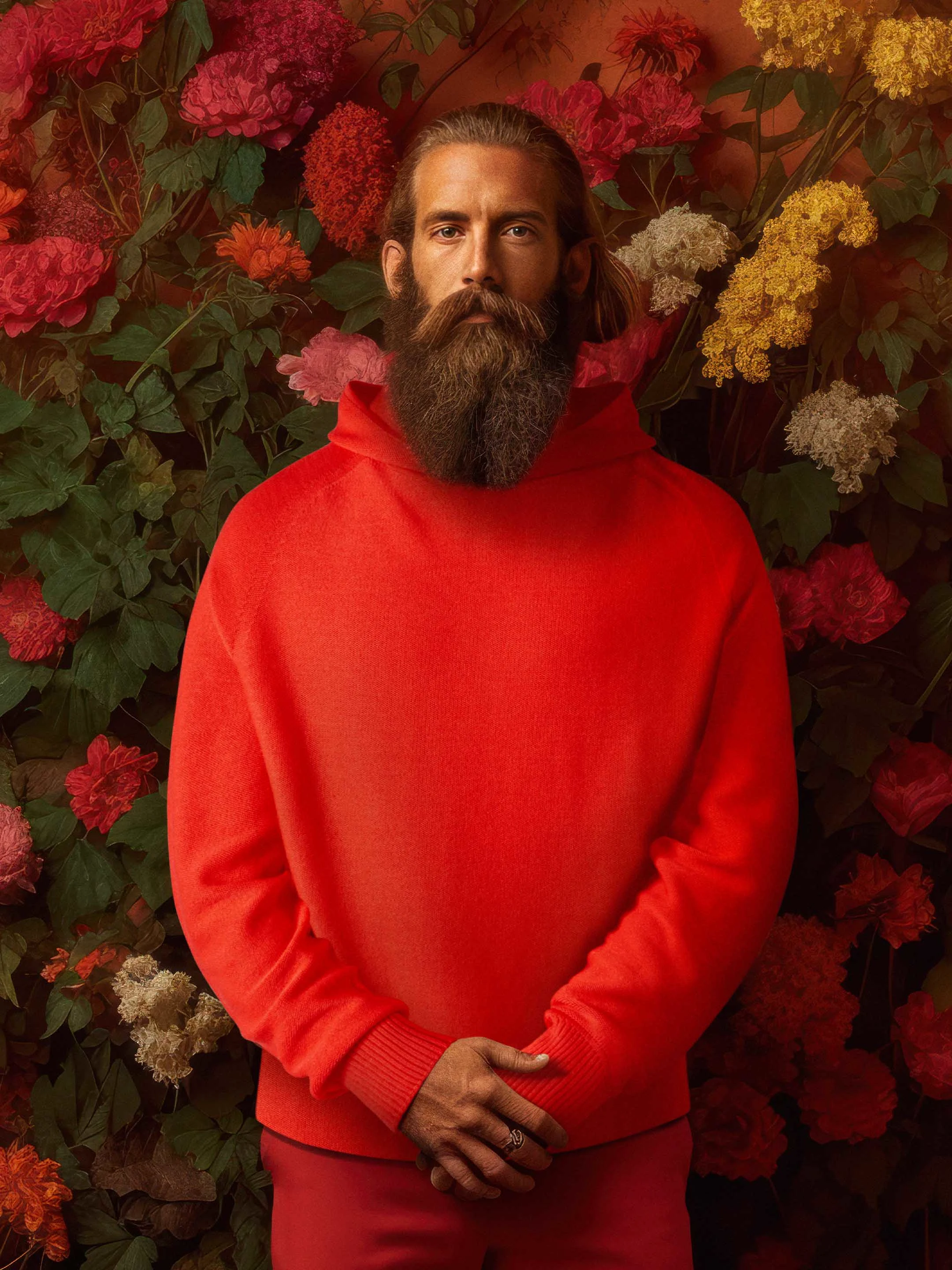 The Hoodie - Poppy Red