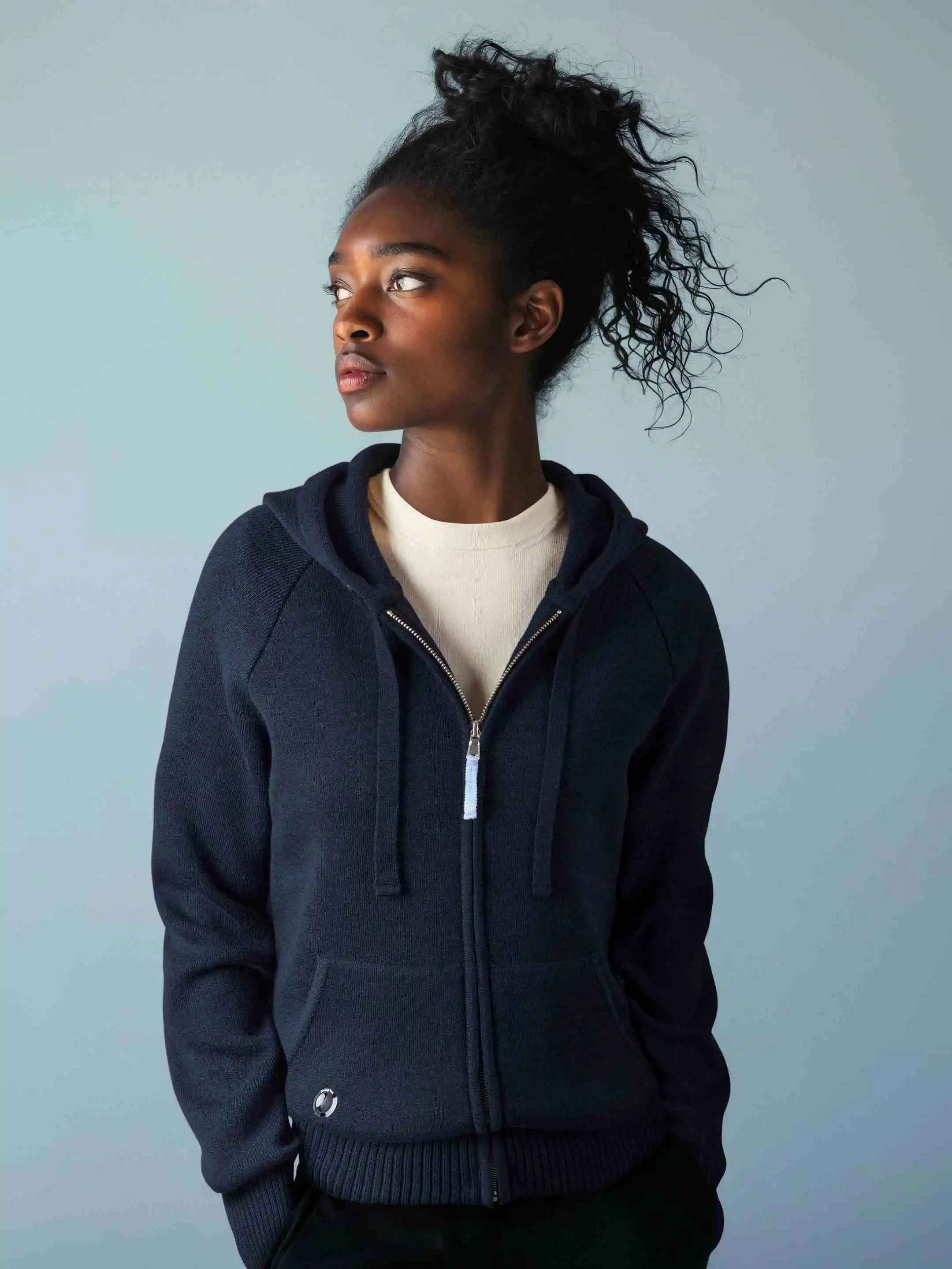 The Zip Hoodie 2.0 - Pacific Blue