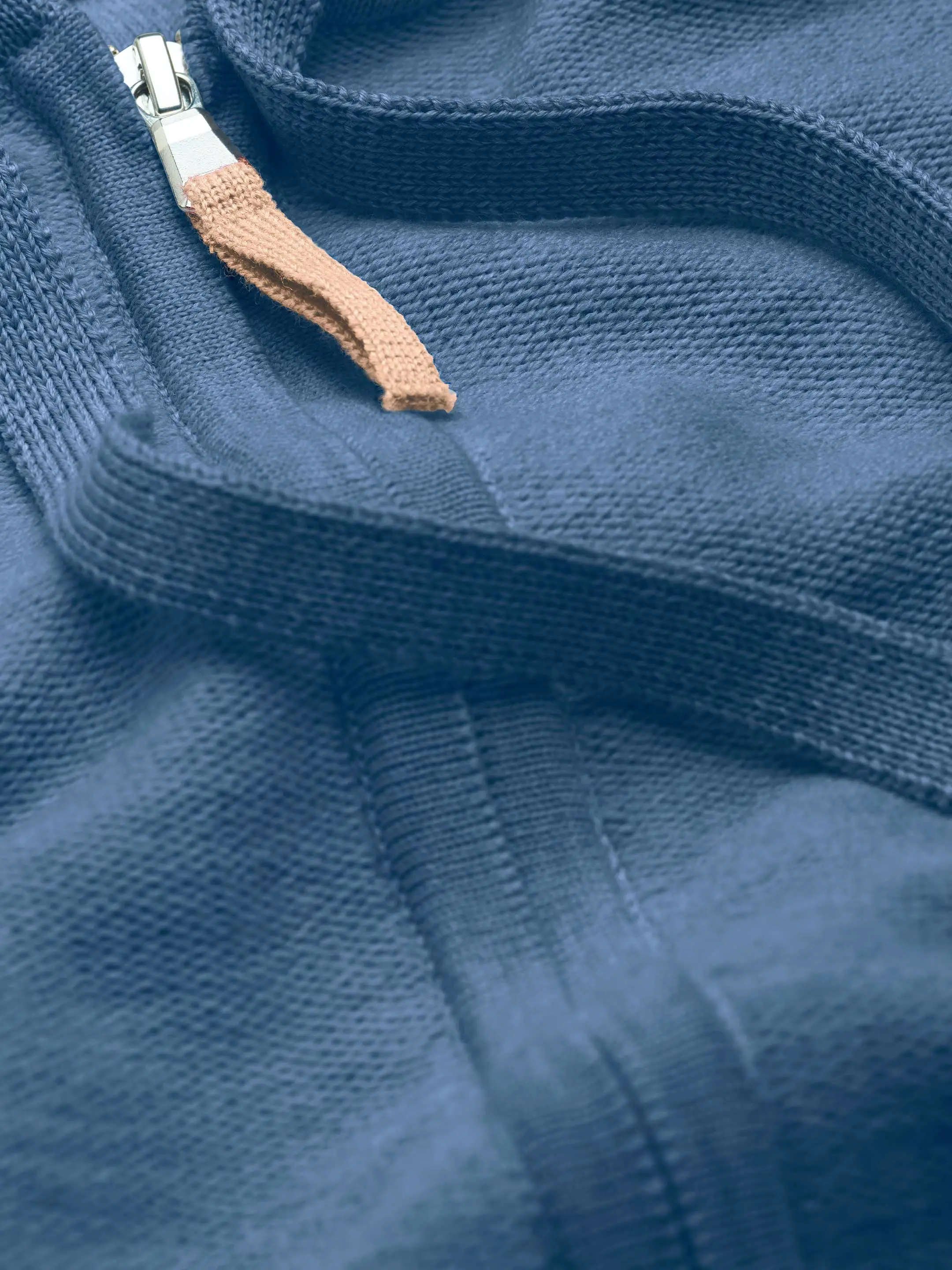 The Zip Hoodie - Baltic Blue