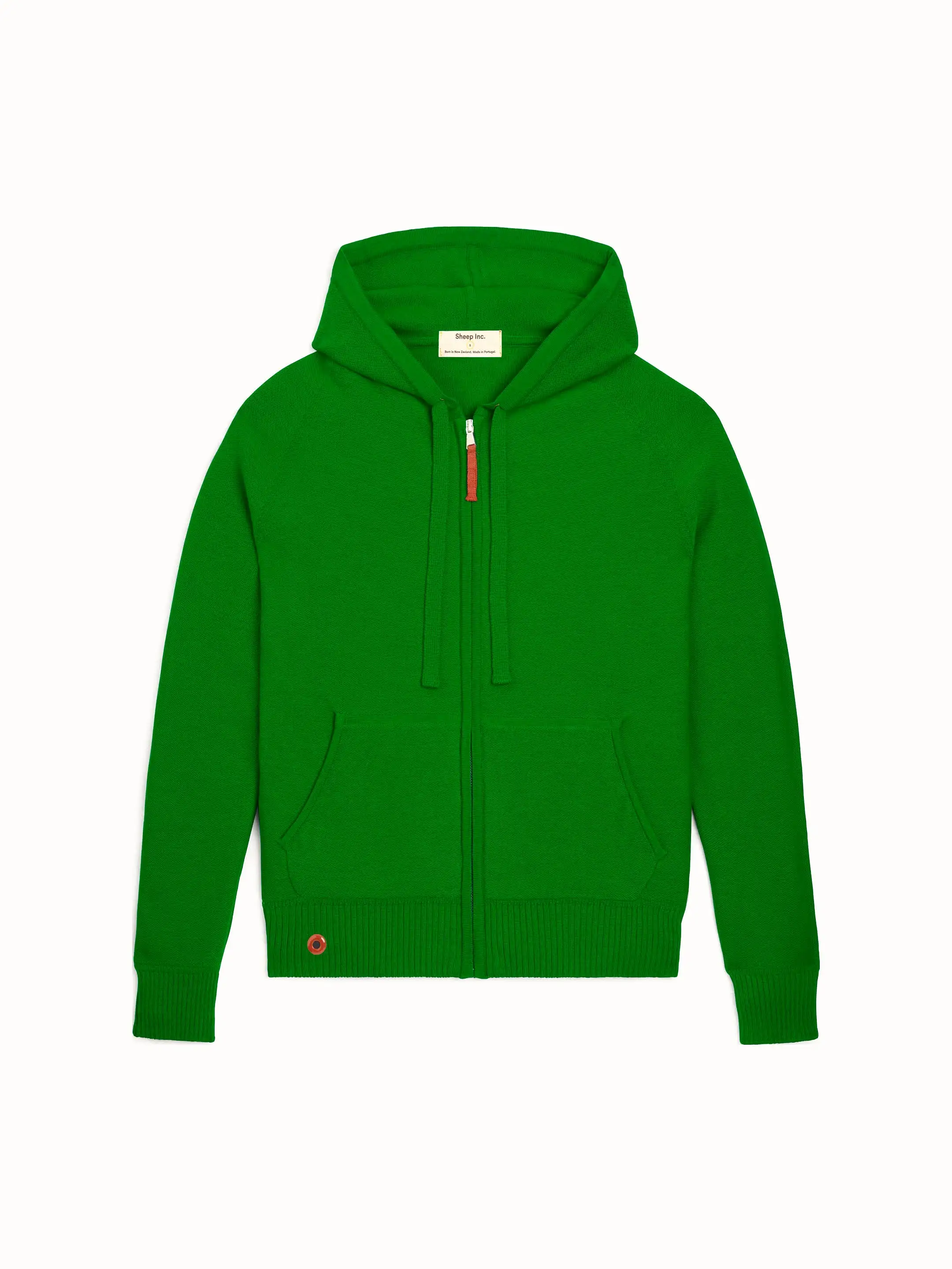 The Zip Hoodie - Bottle Green