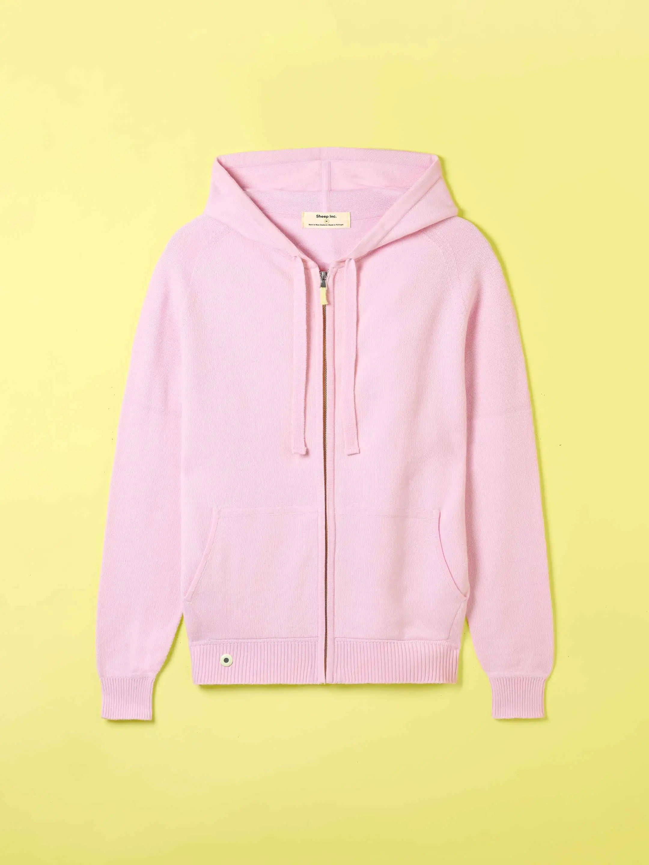 The Zip Hoodie - Candyfloss Pink