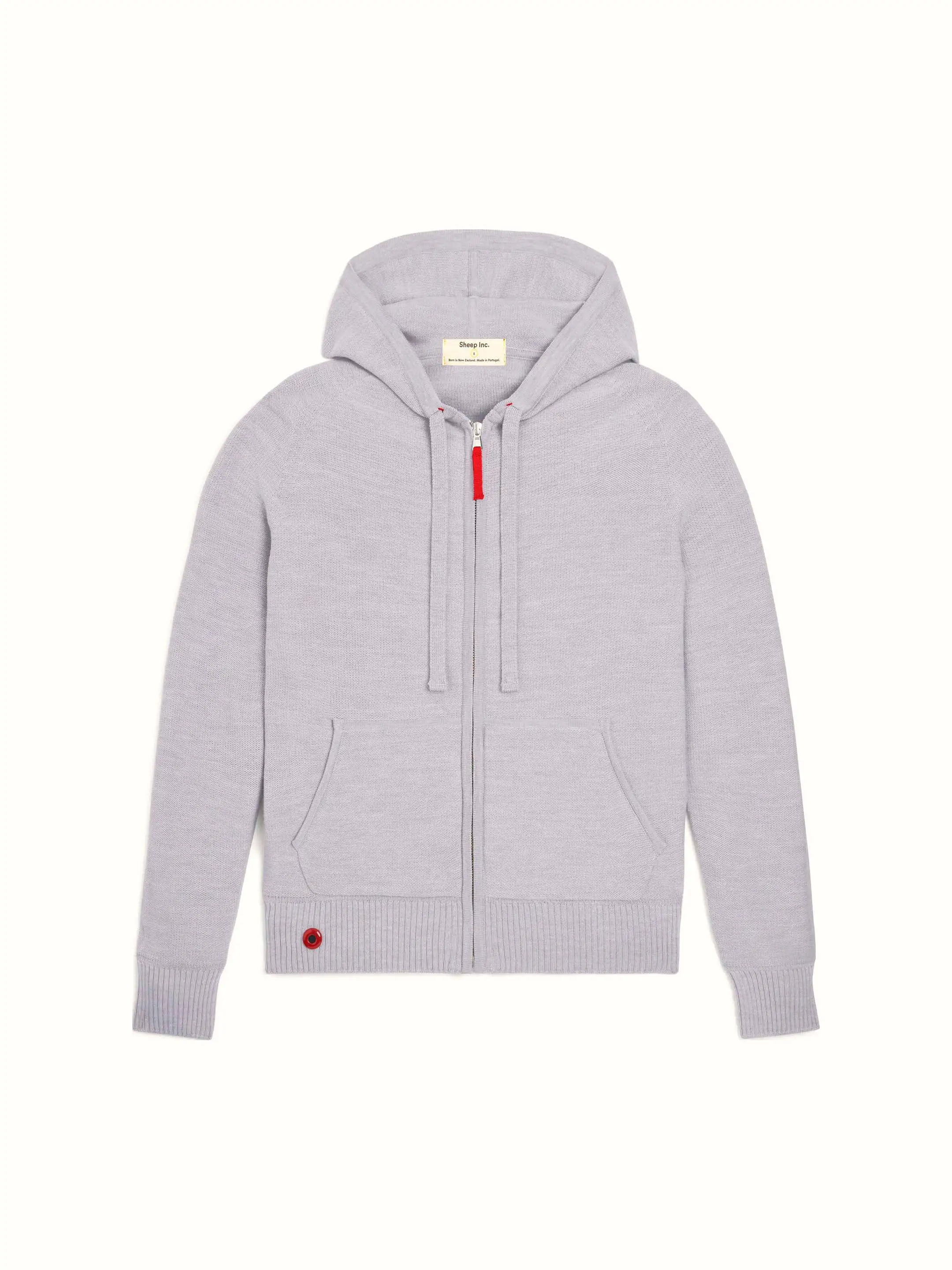 The Zip Hoodie - Moon Grey