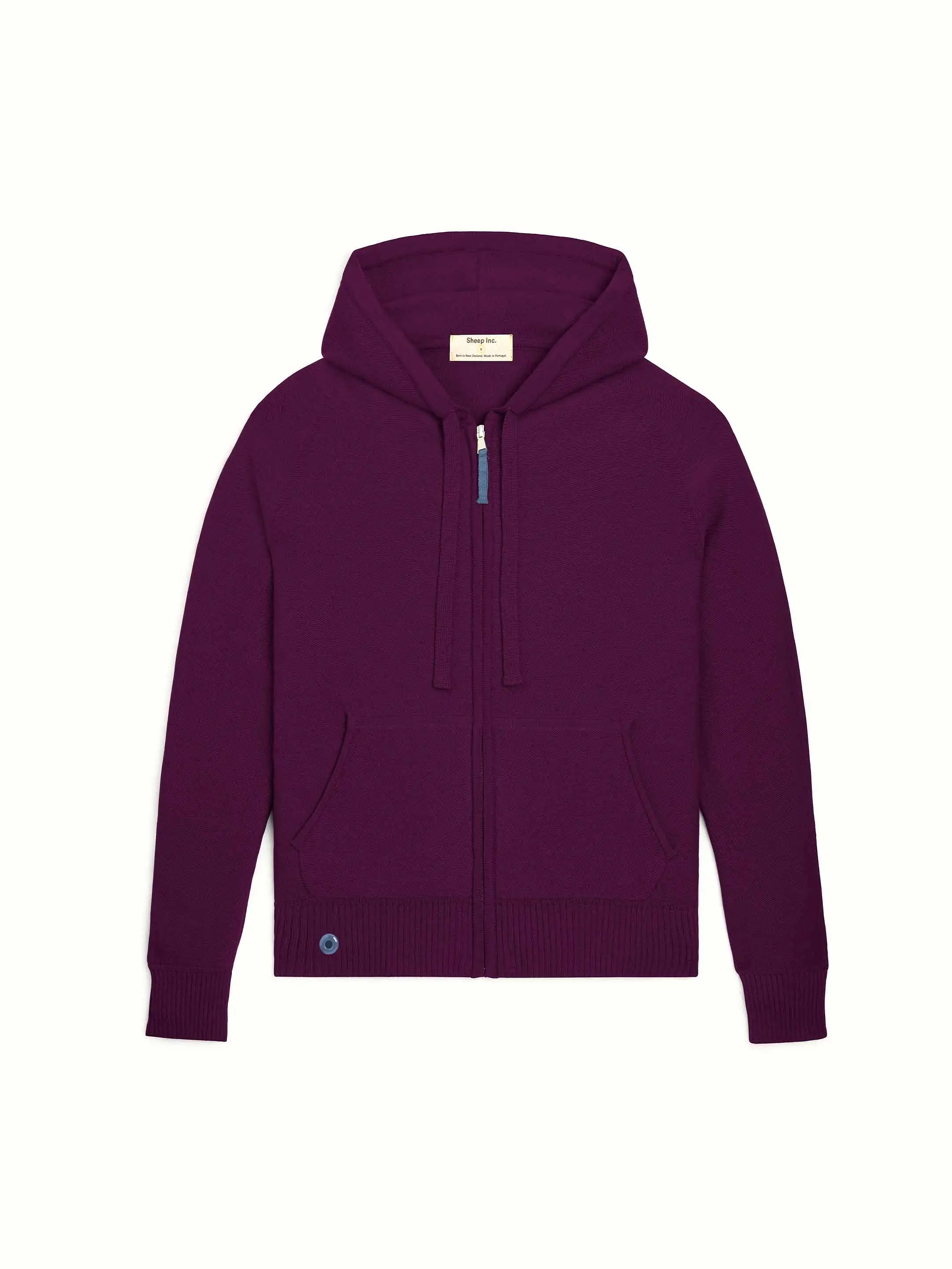 The Zip Hoodie -  Royal Purple