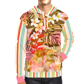 Tropical Paradise Unisex Pullover Hoody