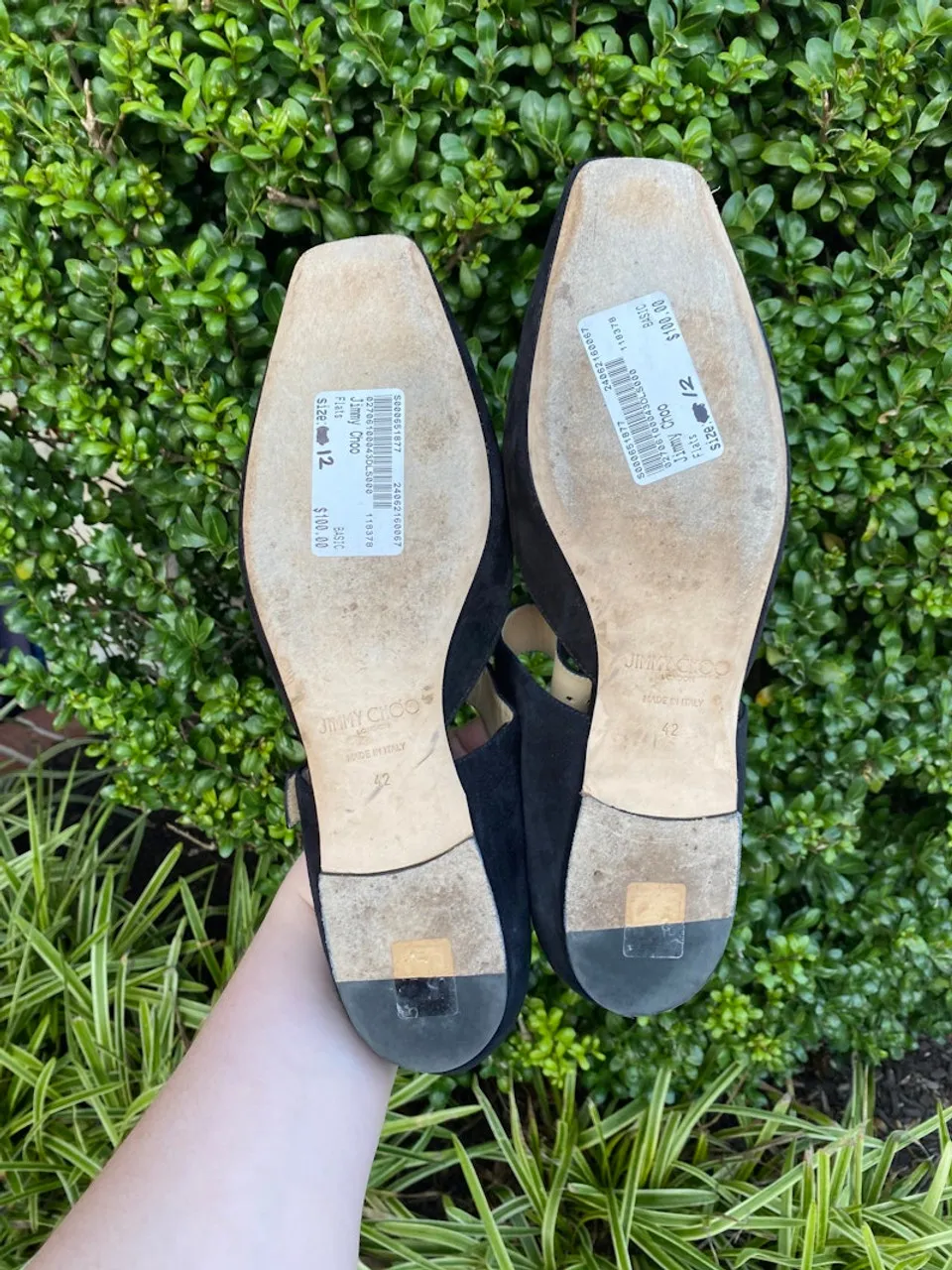 Used Jimmy Choo flats /Shoes 12  60067-S000651877-