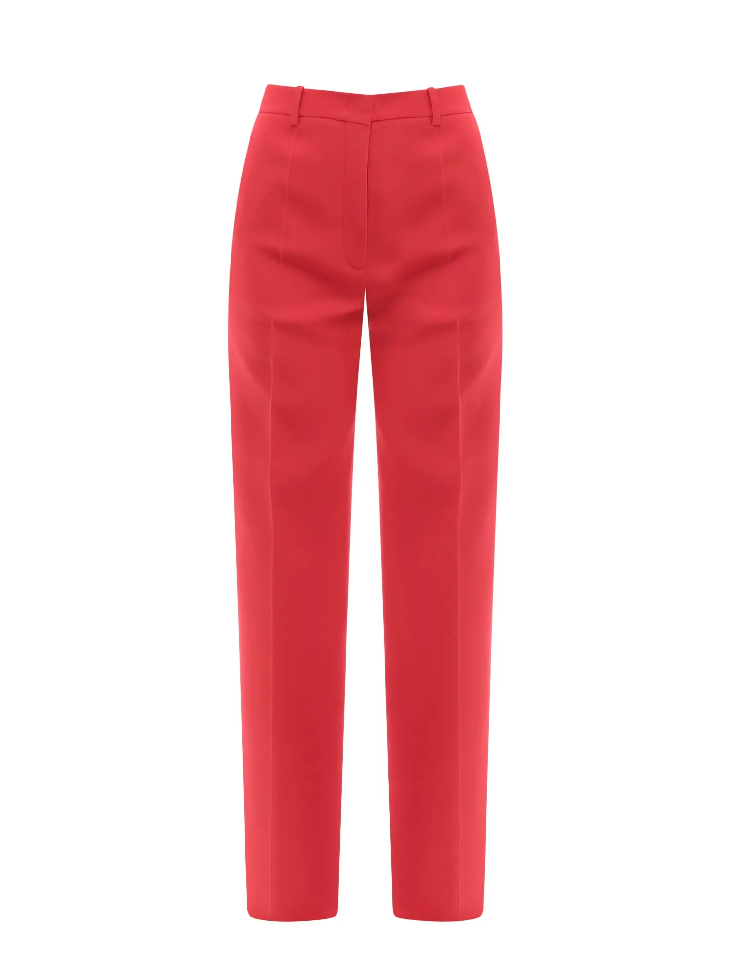 Valentino High Waist Straight Leg Tailored Pants