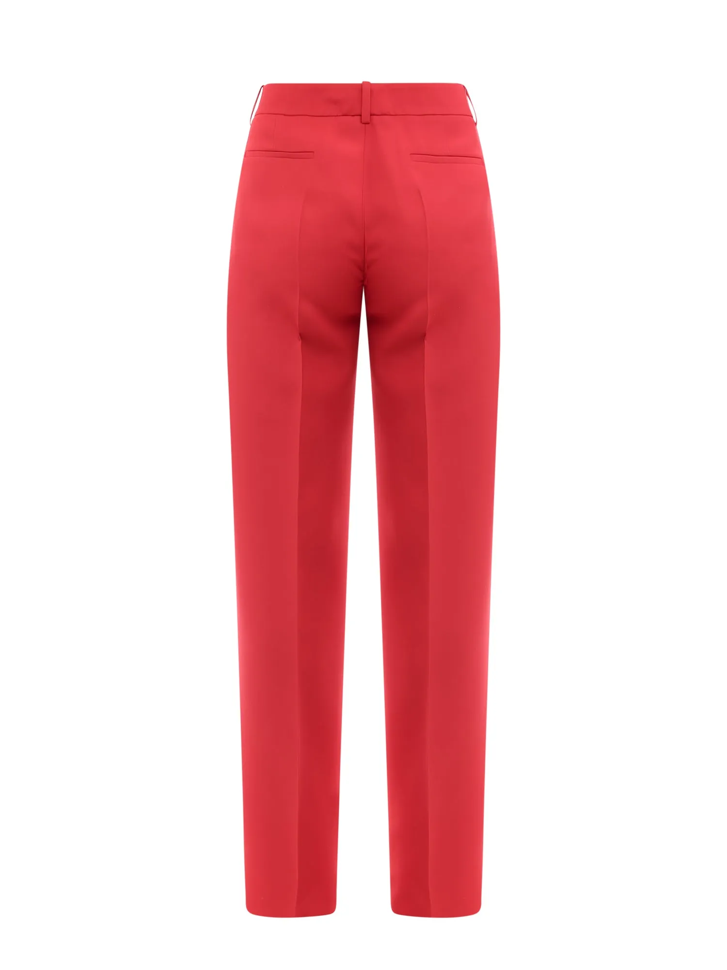 Valentino High Waist Straight Leg Tailored Pants