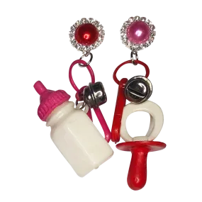 Vintage Ooh Baby Charm Earrings