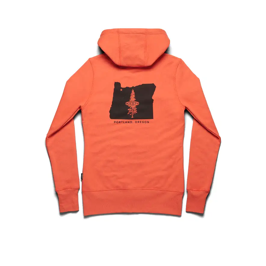 Women's PNW Hoodie  |  Burnt Ochre